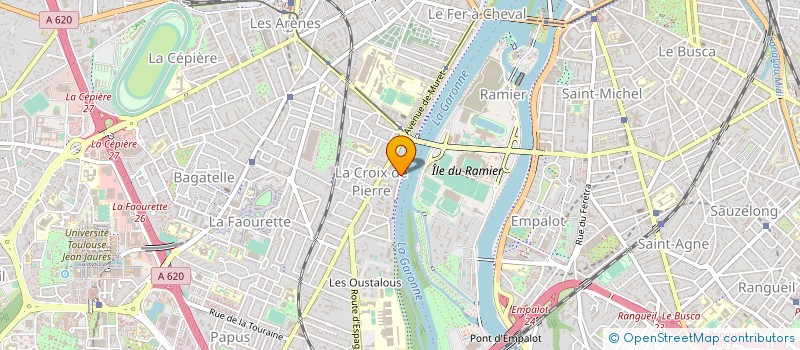 localisation de l'entreprise MADAME FREDERIQUE FELIX-FAURE à TOULOUSE