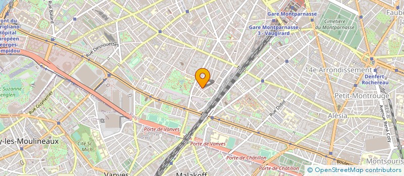 localisation de l'entreprise MADAME FREDERIQUE FERRON  PARIS