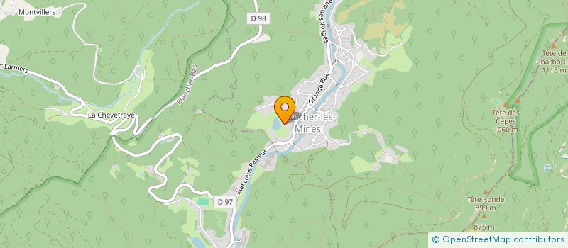 localisation de l'entreprise MADAME FREDERIQUE FLAHAUT  VANOSC