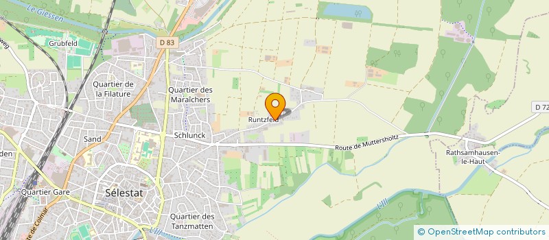 localisation de l'entreprise MADAME FREDERIQUE FOND  SELESTAT