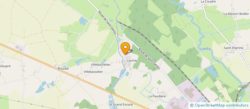 localisation de l'entreprise MADAME FREDERIQUE FRADET à BUZANCAIS
