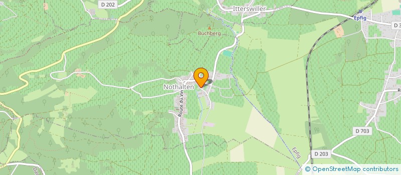 localisation de l'entreprise MADAME FREDERIQUE FRITSCH  NOTHALTEN