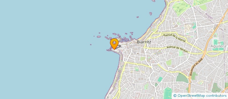 localisation de l'entreprise MADAME FREDERIQUE GAITS à BIARRITZ