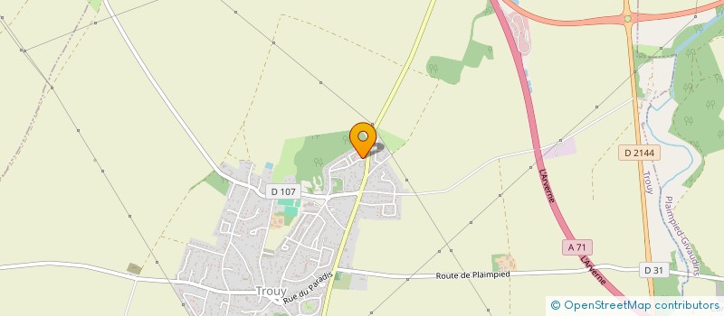 localisation de l'entreprise MADAME FREDERIQUE GALIBOURG  TROUY