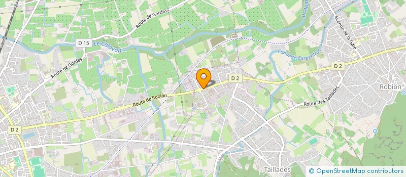 localisation de l'entreprise MADAME FREDERIQUE GAUTHIER  TAILLADES