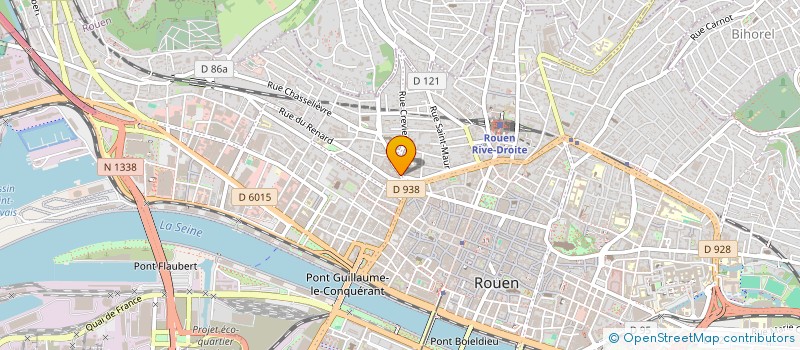 localisation de l'entreprise MADAME FREDERIQUE GEENS  ROUEN