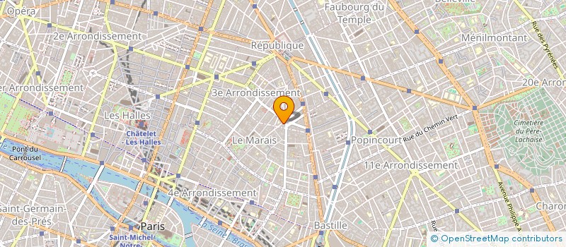 localisation de l'entreprise MADAME FREDERIQUE GEORGES  PARIS