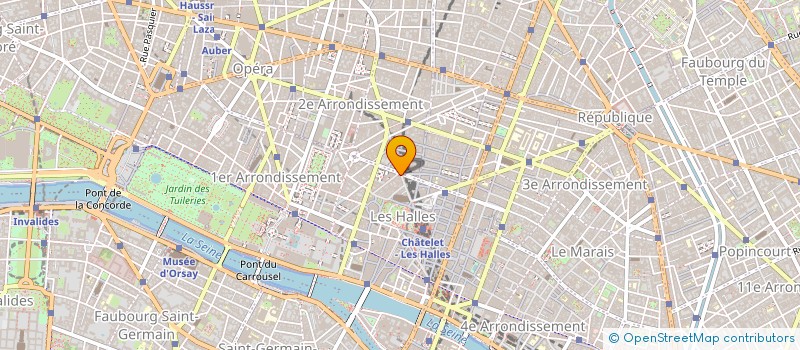 localisation de l'entreprise MADAME FREDERIQUE GESTIN à PARIS