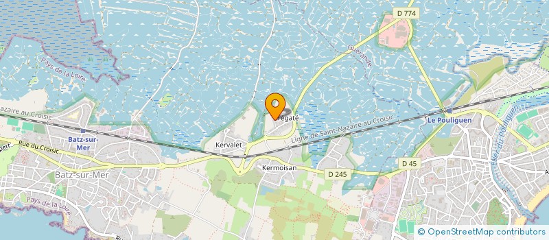 localisation de l'entreprise MADAME FREDERIQUE GICQUIAUD  VANNES