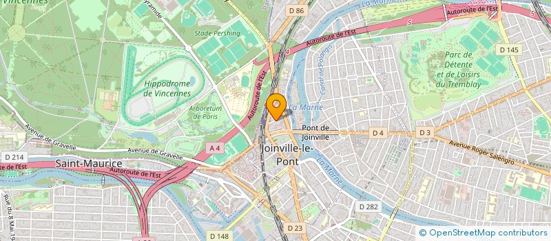 localisation de l'entreprise MADAME FREDERIQUE GIRBAL  JOINVILLE-LE-PONT