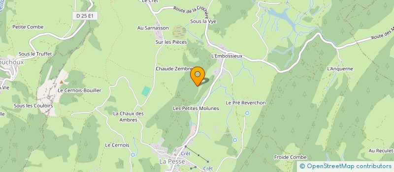 localisation de l'entreprise MADAME FREDERIQUE GIROD  CHOUX