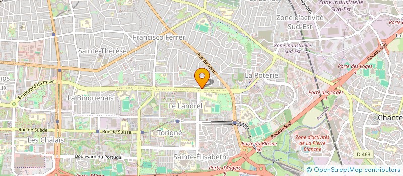 localisation de l'entreprise MADAME FREDERIQUE GLEMOT  RENNES