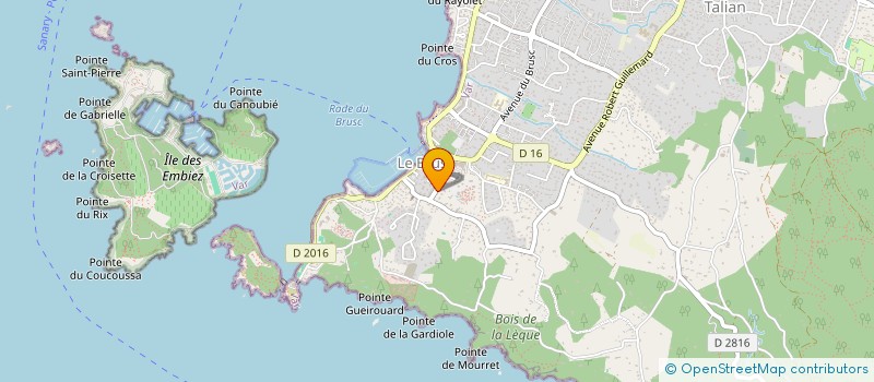 localisation de l'entreprise MADAME FREDERIQUE GOBERT à SIX-FOURS-LES-PLAGES