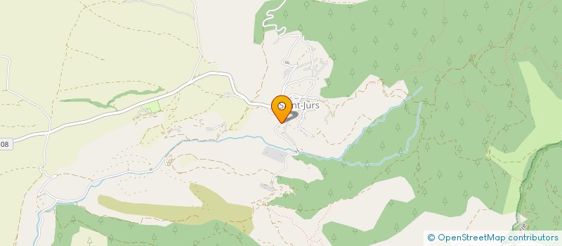 localisation de l'entreprise MADAME FREDERIQUE GOLARD  SAINT-JURS