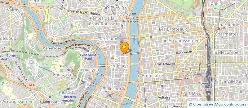 localisation de l'entreprise MADAME FREDERIQUE GRATTARD à LYON