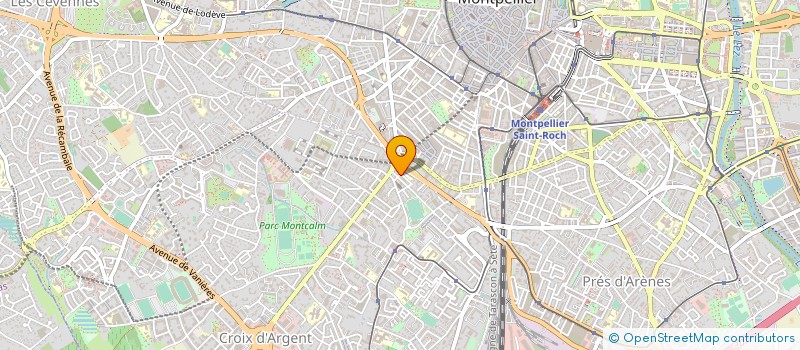 localisation de l'entreprise MADAME FREDERIQUE GUEZ à MONTPELLIER