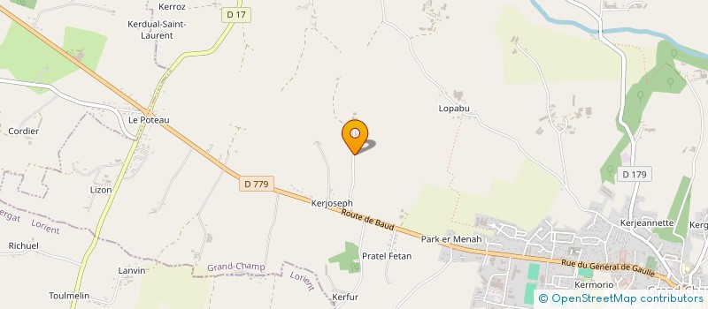 localisation de l'entreprise MADAME FREDERIQUE GUGUIN  GRAND-CHAMP