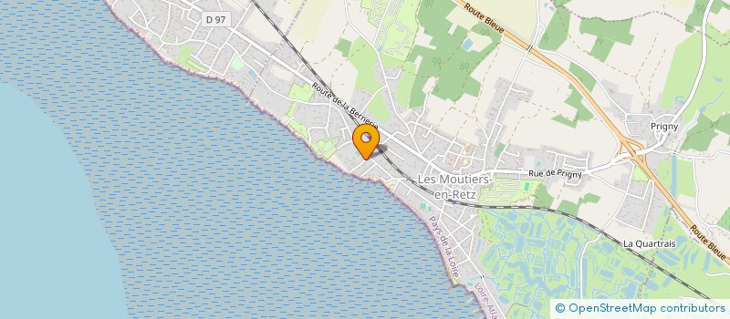 localisation de l'entreprise MADAME FREDERIQUE GUILMET  LES MOUTIERS-EN-RETZ