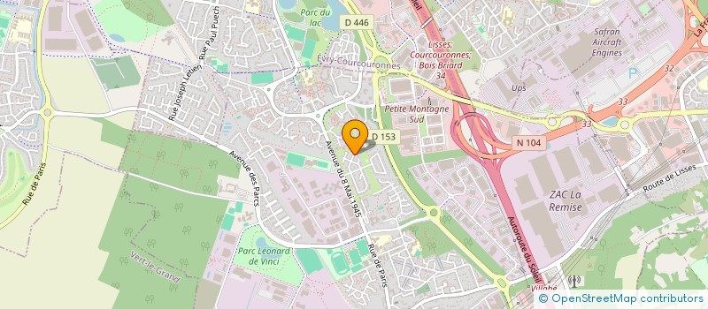 localisation de l'entreprise MADAME FREDERIQUE GUYONVARCH  LISSES