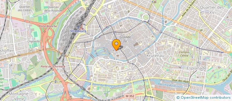 localisation de l'entreprise MADAME FREDERIQUE HAMM  STRASBOURG