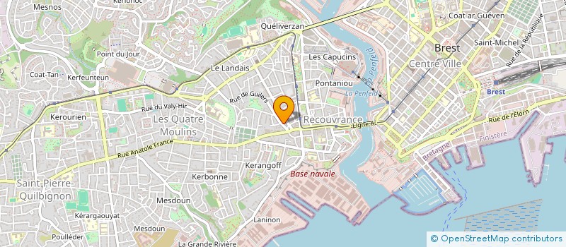 localisation de l'entreprise MADAME FREDERIQUE HERRY à BREST