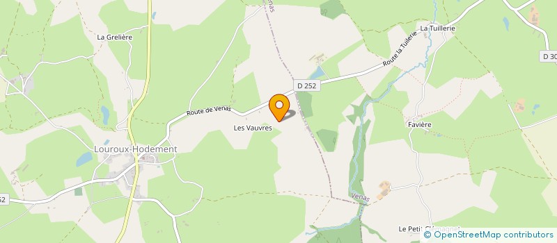 localisation de l'entreprise MADAME FREDERIQUE HUCHARD à HAUT-BOCAGE