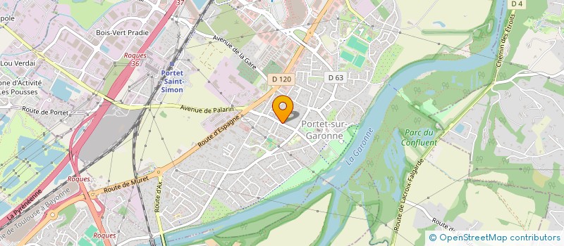 localisation de l'entreprise MADAME FREDERIQUE HUMERY  PORTET-SUR-GARONNE