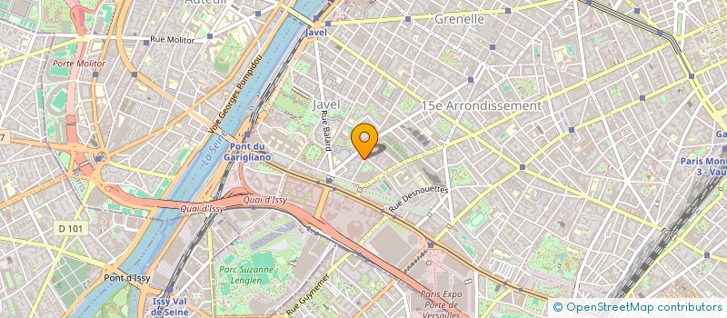 localisation de l'entreprise MADAME FREDERIQUE HUOR DE SAINT ALBIN  PARIS