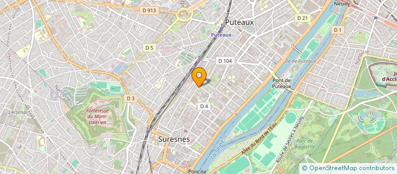 localisation de l'entreprise MADAME FREDERIQUE JACOB à SURESNES