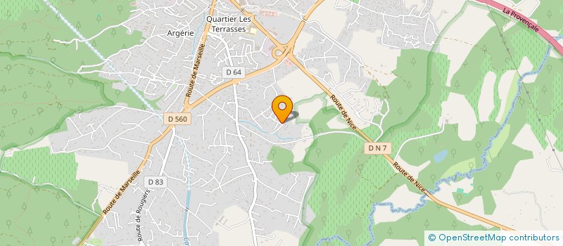 localisation de l'entreprise MADAME FREDERIQUE JACQUES  SAINT-MAXIMIN-LA-SAINTE-BAUME