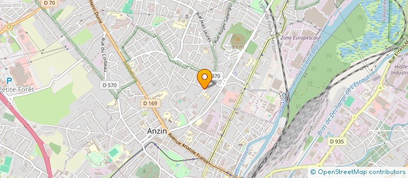 localisation de l'entreprise MADAME FREDERIQUE JACQUOT  ANZIN