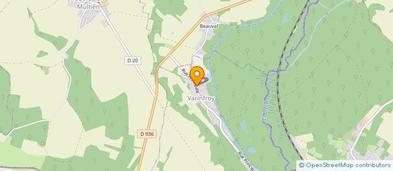 localisation de l'entreprise MADAME FREDERIQUE JOUANNEAU  VARINFROY