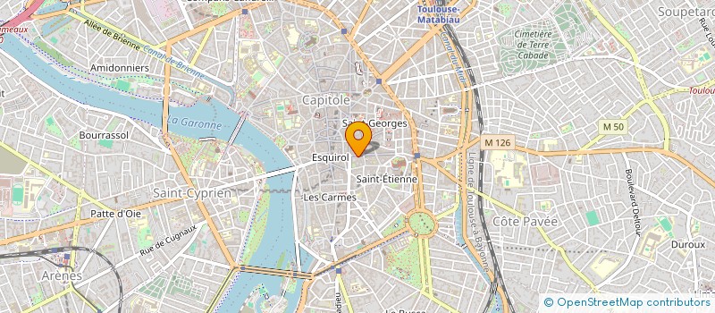 localisation de l'entreprise MADAME FREDERIQUE JOVER à TOULOUSE