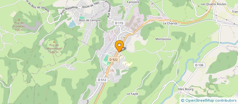 localisation de l'entreprise MADAME FREDERIQUE LACHAZE à YDES