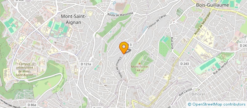 localisation de l'entreprise MADAME FREDERIQUE LAITER à BOIS-GUILLAUME