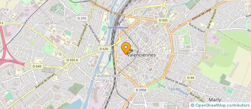 localisation de l'entreprise MADAME FREDERIQUE LAMBOUR à VALENCIENNES