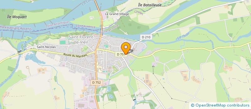 localisation de l'entreprise MADAME FREDERIQUE LANCELOT à MAUGES-SUR-LOIRE
