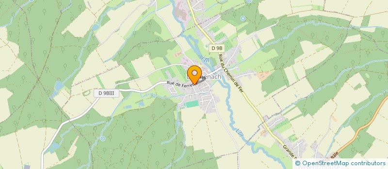 localisation de l'entreprise MADAME FREDERIQUE LANGJAHR  BOUXWILLER