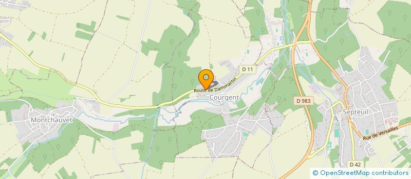 localisation de l'entreprise MADAME FREDERIQUE-LAURE BON  COURGENT