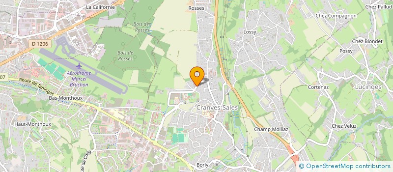 localisation de l'entreprise MADAME FREDERIQUE LAVOREL  CRANVES-SALES