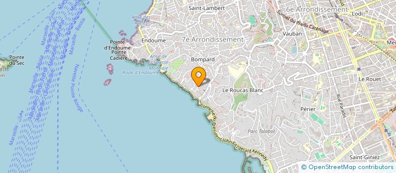 localisation de l'entreprise MADAME FREDERIQUE LEGZIEL à MARSEILLE