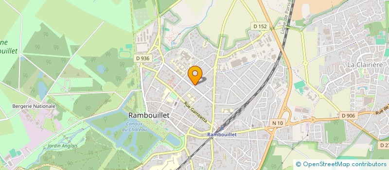 localisation de l'entreprise MADAME FREDERIQUE LELOUS à RAMBOUILLET