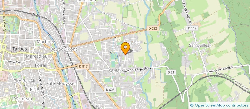 localisation de l'entreprise MADAME FREDERIQUE LEMAIRE  SEMEAC