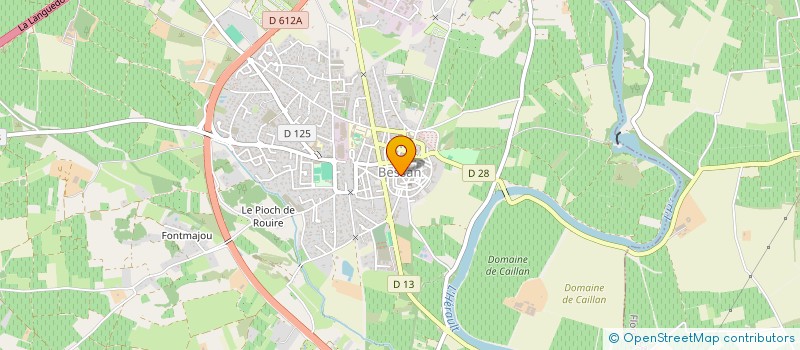 localisation de l'entreprise MADAME FREDERIQUE LEPAON  BESSAN