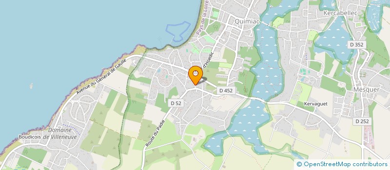 localisation de l'entreprise MADAME FREDERIQUE LEROUX  MESQUER