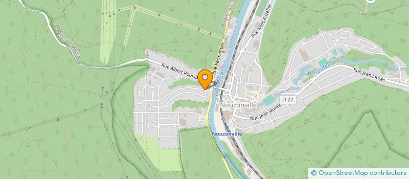 localisation de l'entreprise MADAME FREDERIQUE LETE  NOUZONVILLE