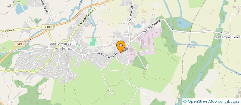 localisation de l'entreprise MADAME FREDERIQUE LEUCI  SAINT-MARCELLIN-EN-FOREZ