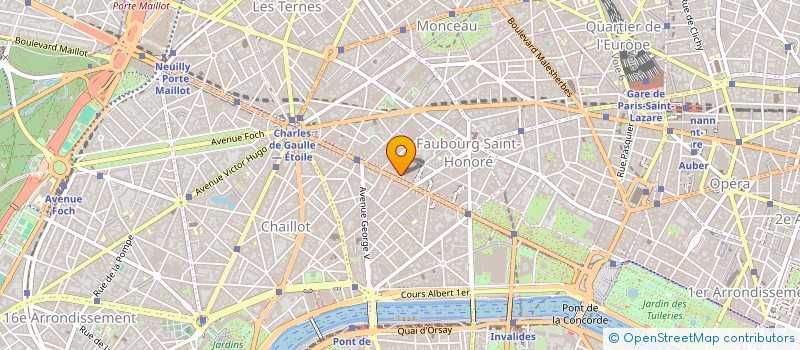 localisation de l'entreprise MADAME FREDERIQUE MAHAUT  PARIS