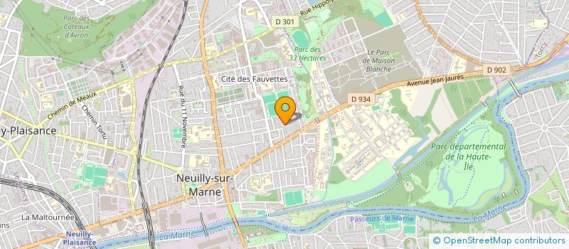 localisation de l'entreprise MADAME FREDERIQUE MAHOUDEAUX à NEUILLY-SUR-MARNE