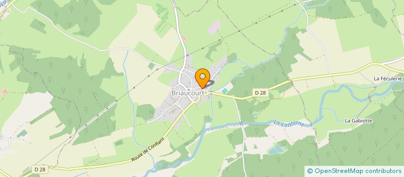 localisation de l'entreprise MADAME FREDERIQUE MAIRE  BRIAUCOURT